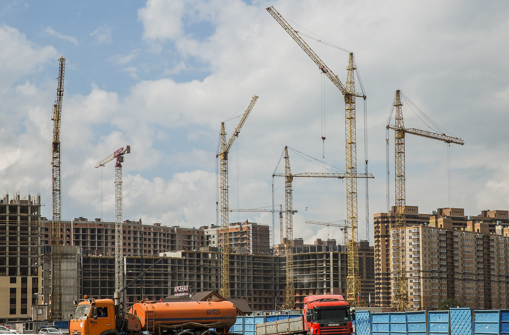Московская и Ленинградская области застраиваются активнее всего