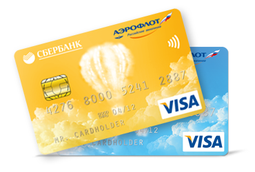 Карта Аэрофлот Сбербанк