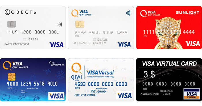 Карты Киви банка 1