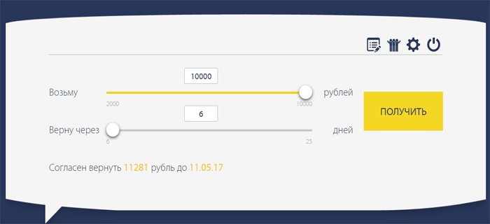 Pay P S онлайн оформление шаг 3